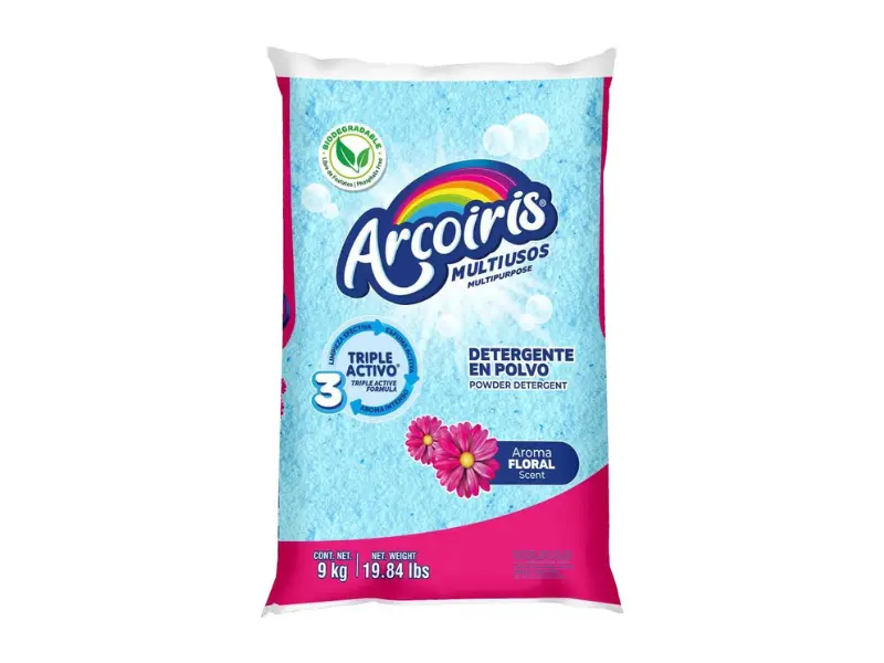Detergente Arcoíris 9kg