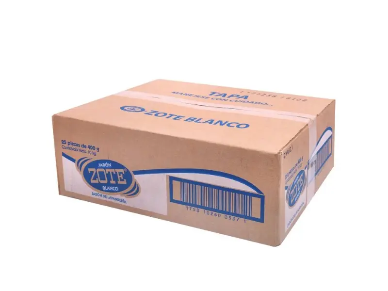 Jabón ZOTE Caja 25pzs 400g